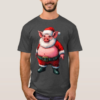 Christmas pig friend T-Shirt