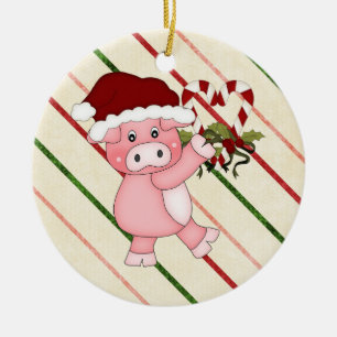 Christmas Pig ornament