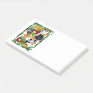 Christmas Pigeons Post-it Notes
