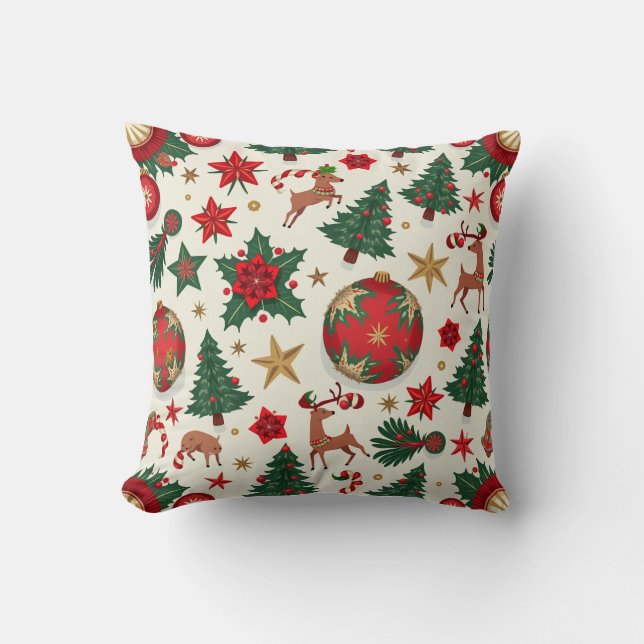 Christmas Pillow Cushion (Front)