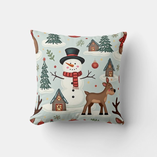 Christmas pillow cushion (Front)