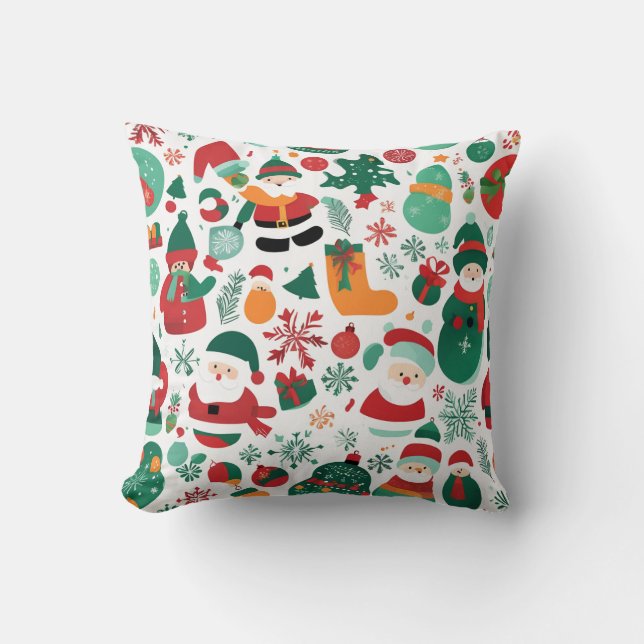 Christmas Pillow Cushion (Front)