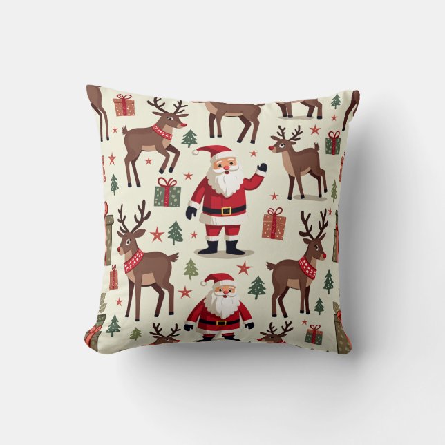 Christmas Pillow Cushion (Front)