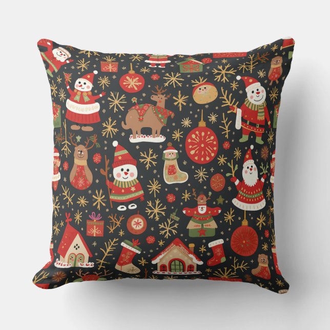  christmas pillow cushion (Front)