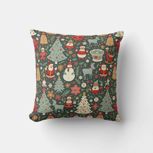 Christmas pillow cushion (Front)