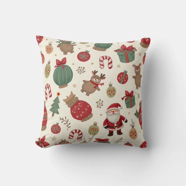 Christmas Pillow Cushion (Front)