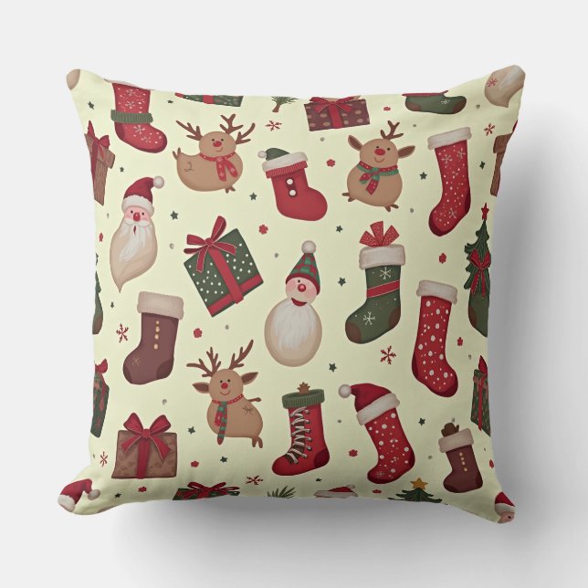 christmas pillow cushion (Front)
