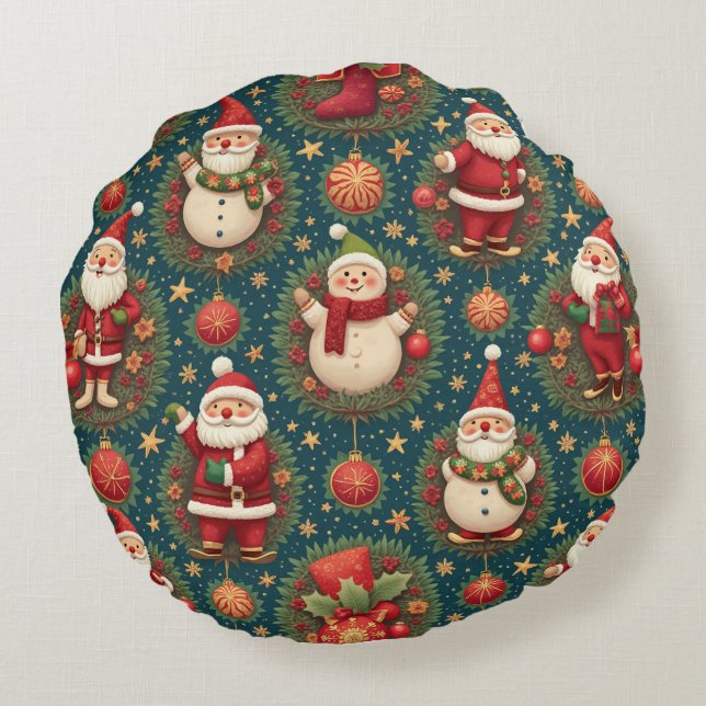 Christmas Pillow Cushion  (Back)