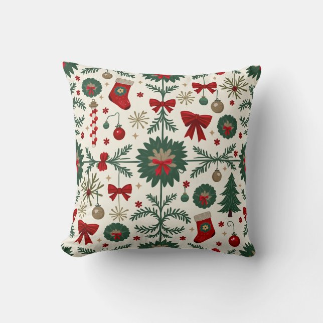 Christmas pillow cushion (Front)