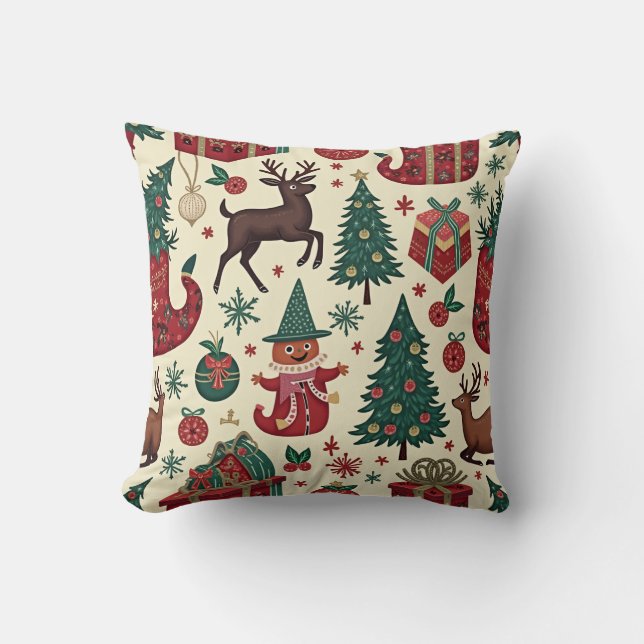 christmas pillow cushion (Front)