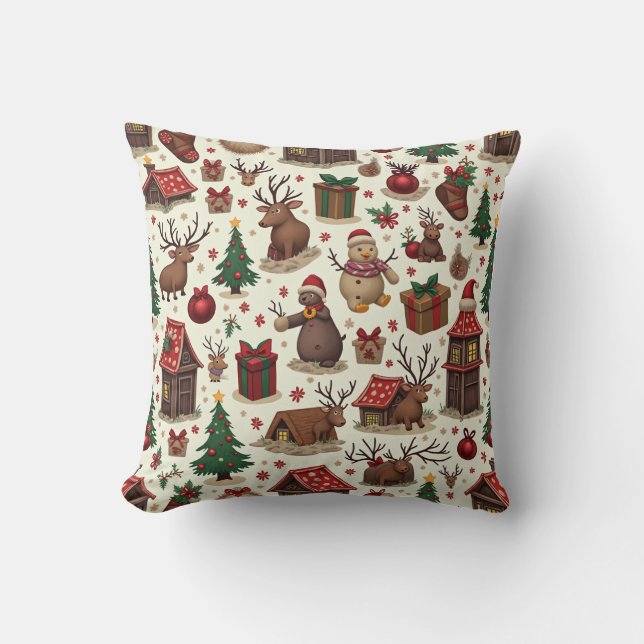 Christmas pillow cushion (Front)