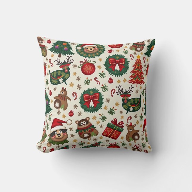 Christmas pillow cushion (Front)
