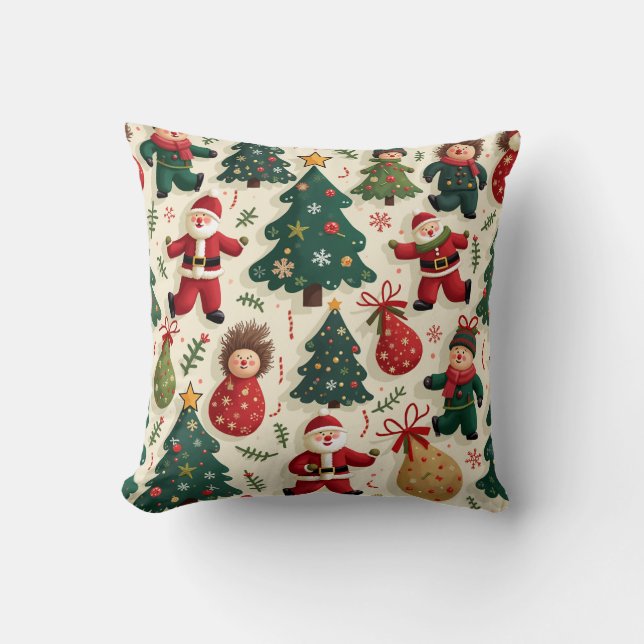 Christmas pillow cushion (Edit) (Front)