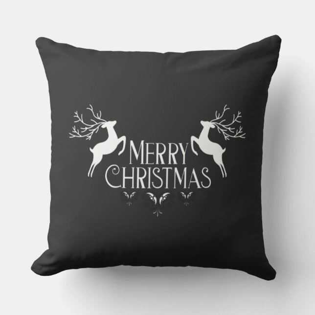 Christmas Pillows - Santa Claus Merry Christmas (Front)