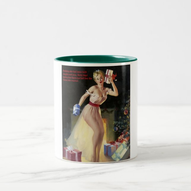 Christmas Pin-up Coffee Mug (Center)