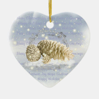 Christmas Pine Cone Ornament