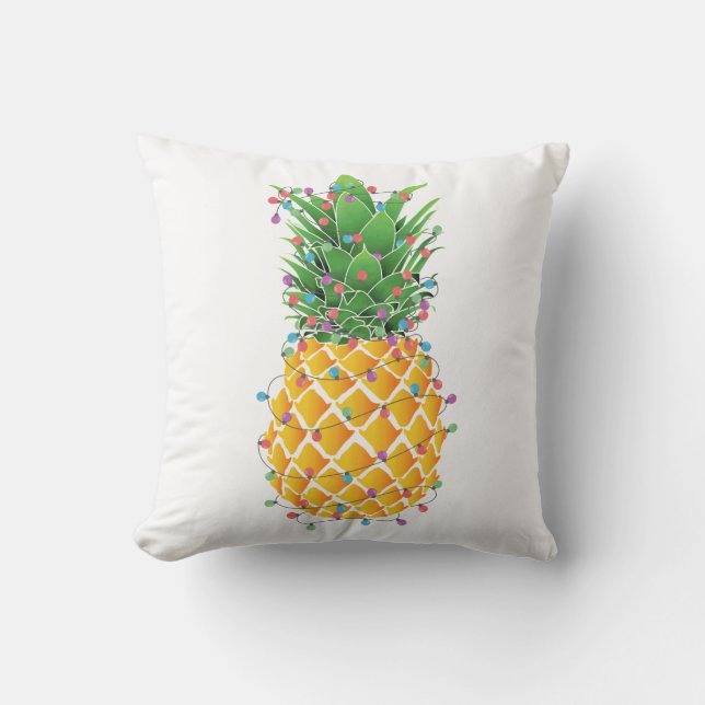 Christmas Pineapple Tree Cushion (Front)