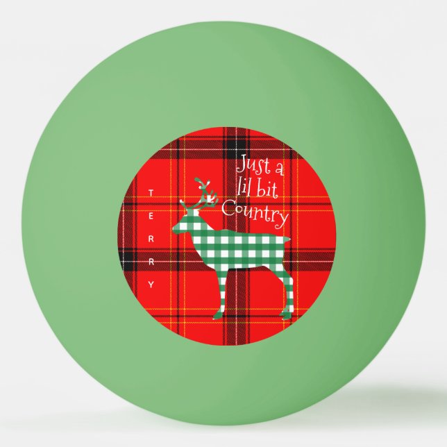 CHRISTMAS PING PONG BALLS (Front)