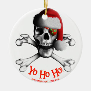 Christmas Pirate Ornament