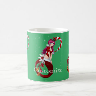 Christmas Pixie Mermaid Thunder_Cove Coffee Mug