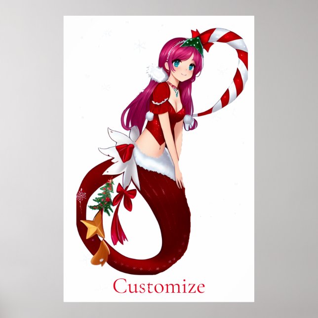 Christmas Pixie Mermaid Thunder_Cove Poster (Front)