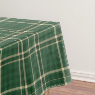 Christmas Plaid 04-Cotton Tablecloth 52x70