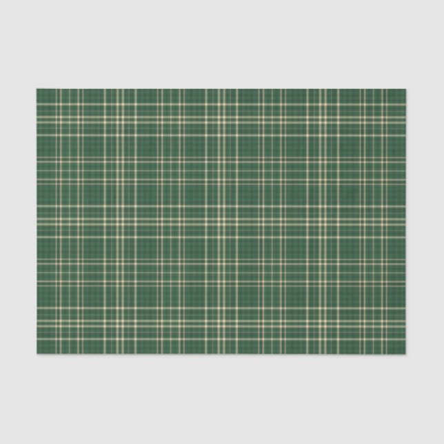 Christmas Plaid 04-TISSUE WRAPPING PAPER (Front)