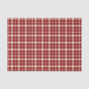 Christmas Plaid 10-TISSUE WRAPPING PAPER