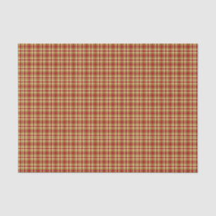 Christmas Plaid 15-TISSUE WRAPPING PAPER