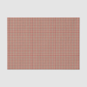 Christmas Plaid 19-TISSUE WRAPPING PAPER