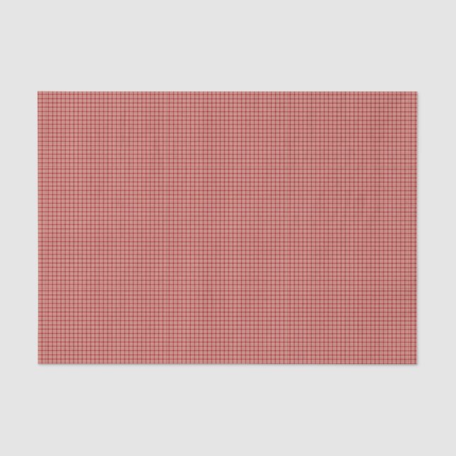 Christmas Plaid 21-TISSUE WRAPPING PAPER (Front)