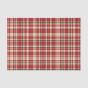 Christmas Plaid 23-TISSUE WRAPPING PAPER