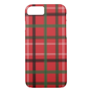 Christmas plaid iPhone 8/7 case