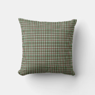 Christmas plaid cushion