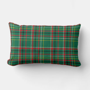 Christmas Plaid Green Pattern-23914 Lumbar Cushion