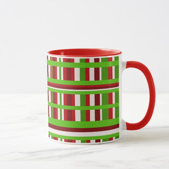 Christmas Plaid Mug (Right)