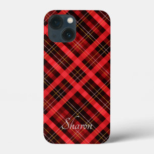 Christmas Plaid Pattern iPhone 13 Mini Case