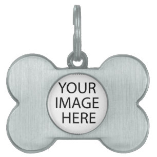 Christmas Plaid ~ Personalised Pet Name Tag