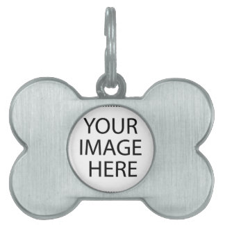 Christmas Plaid ~ Personalised Pet Name Tag
