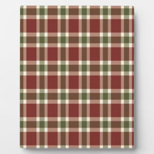 christmas-plaid- plaque