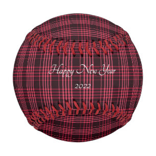 Christmas Plaid Style Baseball