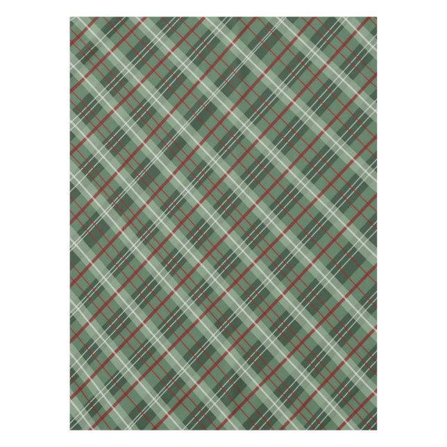 Christmas Plaid Tablecloth (Front)