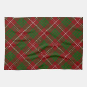 Christmas Plaid Tea Towel
