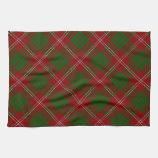 Christmas Plaid Tea Towel