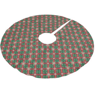 Christmas Plaid Tree Skirt