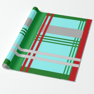 "Christmas Plaid" Wrapping Paper
