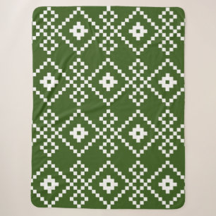 Christmas Plain Sweater Sherpa Blanket