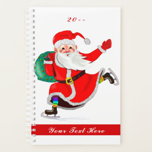 Christmas Planner Gist Santa Claus Your Text Name