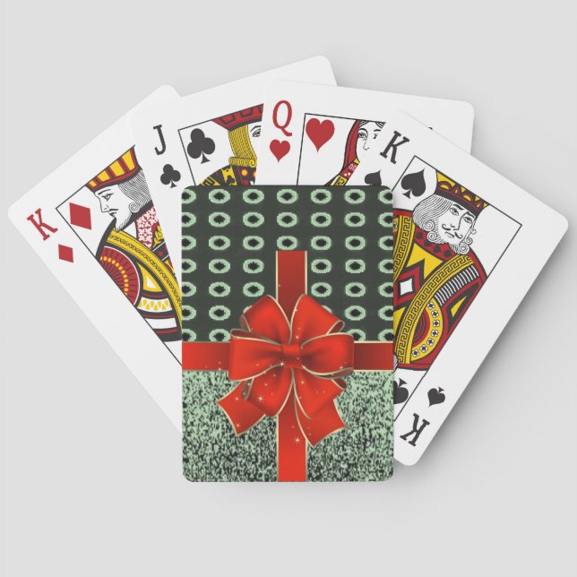 Christmas Playing Card Deck (Back)
