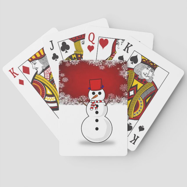 Christmas Playing Card Deck (Back)